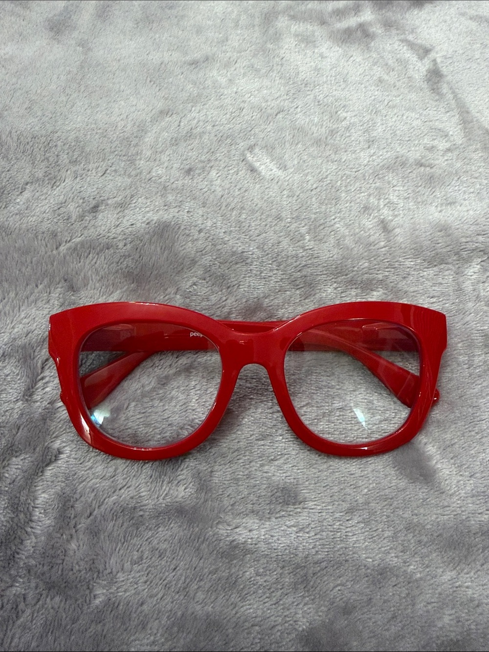 Bold Red blue light glasses